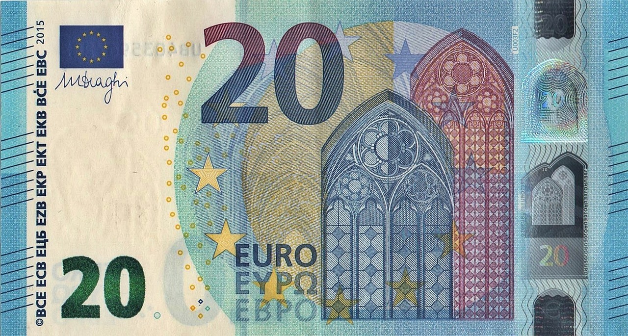 euros, money, banknote